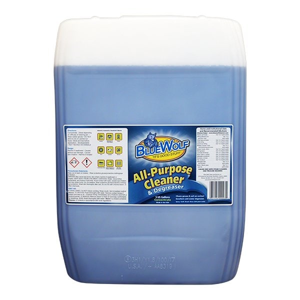 Blue Wolf All Purpose Cleaner Degreaser 5G Tote BW5 Zoro